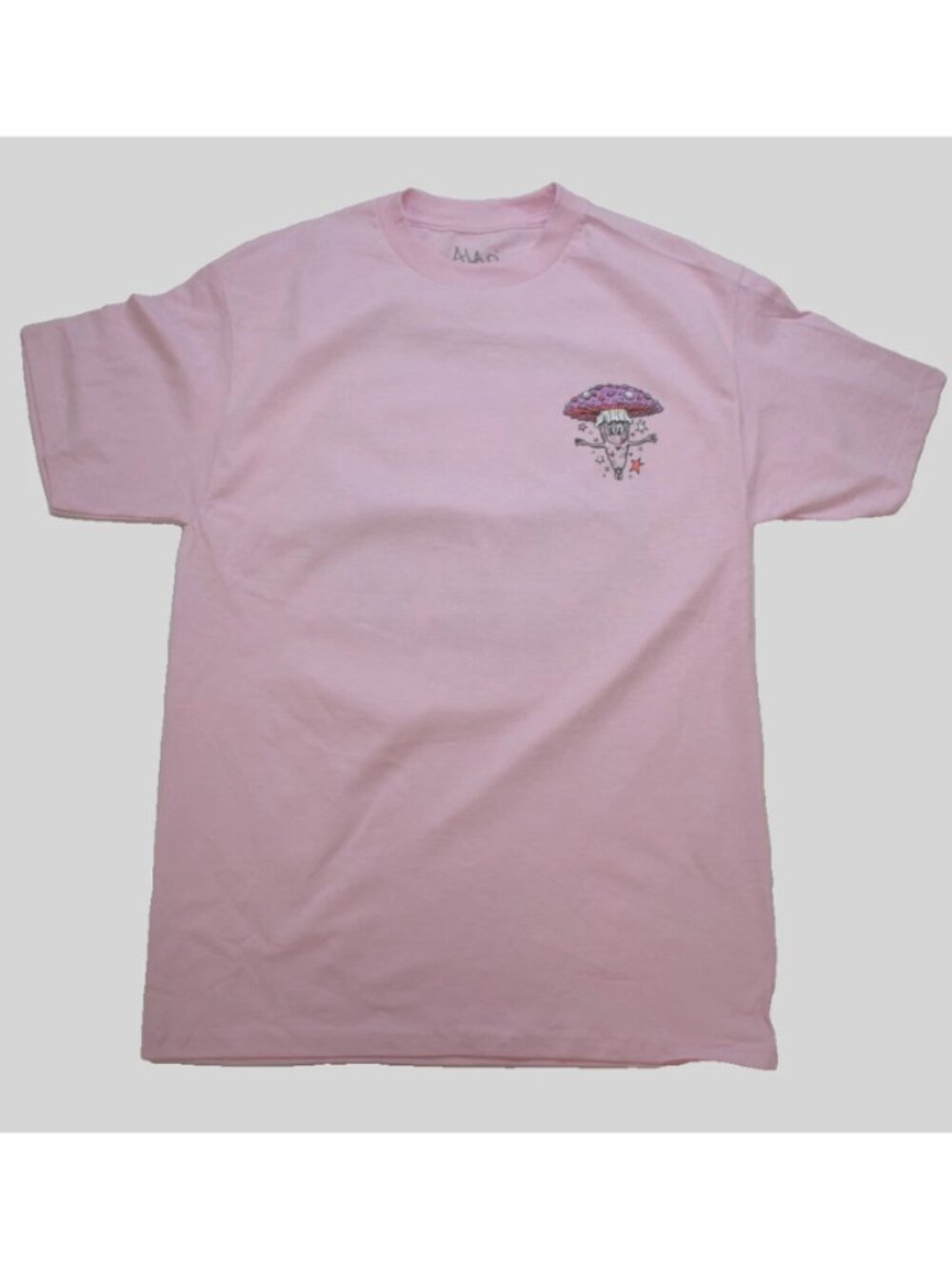 A-Lab Mens Have A Nice Trip Tee Wild Mushroom Graphic Pink T-Shirt New S M L